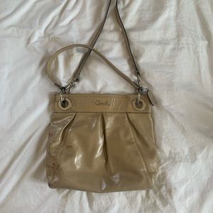 Nude Coach Bag